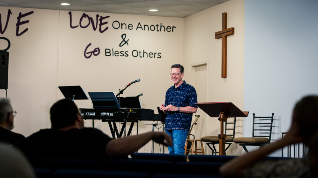 Pastor Craig smiling