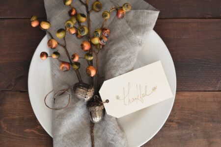 thankful napkin