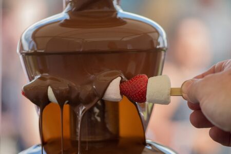 chocolate fountain
