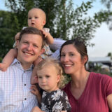 ryan wieland with wife and two daughters